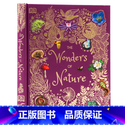 [正版]DK典藏博物馆系列 图解百科大自然的奇迹英文原版 The Wonders of Nature自然界岩石矿物微生