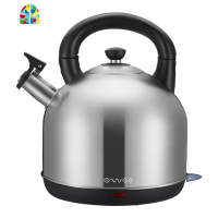电热水壶304不锈钢开水壶家用自动断电大容量电壶烧水壶 FENGHOU 3L/卡其
