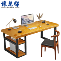 豫龙都书桌1m套