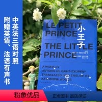 [正版]小王子( 三语对照版,附赠英语、法语有声书,南京大学教授黄荭译本,毕飞宇作序)