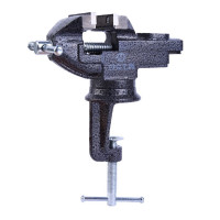 欧克(Ouke)桌虎钳360度旋转台钳家用桌虎钳工作台木工小台钳(50mm2英寸OK-3020)