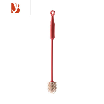 三维工匠奶瓶刷水杯刷茶杯去茶渍洗奶瓶硅胶刷子家用清洁刷长柄洗杯刷