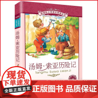 汤姆索亚历险记 正版 彩图注音版小学生语文丛书6-7-8-9岁儿童阅读文学书籍一年级二年级课外书 安徽店