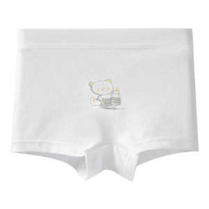 儿童内裤女童平角小短裤大童中小学生12-15岁宝宝底裤1-3岁四条装