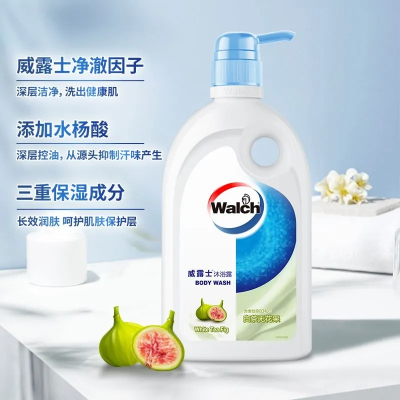 威露士沐浴露500ml保湿留香洗澡沐浴乳液香氛 无花果