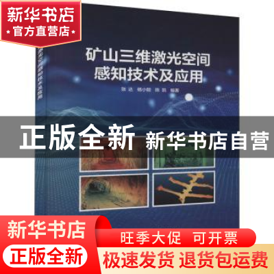 正版 矿山三维激光空间感知技术及应用 张达,杨小聪,陈凯 冶金工