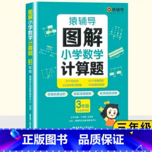 图解小学数学计算题 小学一年级 [正版]图解小学数学应用题计算题数学思维进阶练习册1-6年级 2023新人教版苏教北师