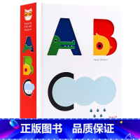 [正版] ABC触摸纸板书 小手摸摸全知道英文原版绘本TouchThinkLearn ABC 儿童字母单词认知 早