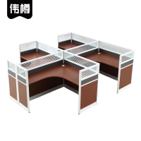 伟樽屏风工位四人位280*240*110cm张