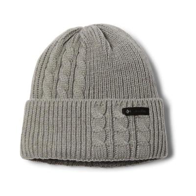  哥伦比亚(Columbia)哥伦比亚经典针织帽女款保暖舒适可卷边毛线帽