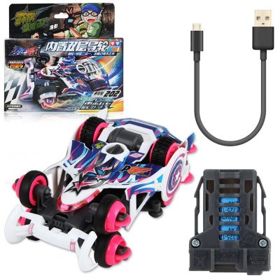零速争霸战龙四驱车电动/拼装/比赛车模块拼接车竞速系列-霹雳彗星(送2500钛锂电池+充电线)