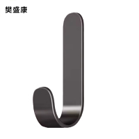 樊盛康 挂钩免打孔强力粘钩J型钩 62mm*18mm 个