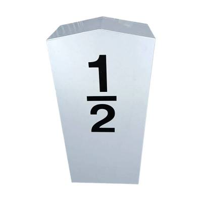 满盛达建 半公里标套筒标志牌 可定制 个