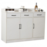 攸形三门三抽茶水柜120*40*90cm台