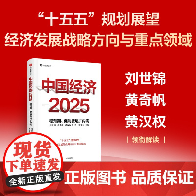 中国经济2025 稳预期 促消费与扩内需 刘世锦 黄奇帆 黄汉权等著 中信正版