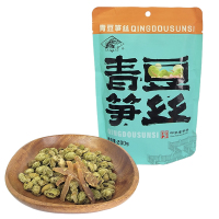 老城隍庙青豆笋丝袋装200g中华老字号年货休闲零食品