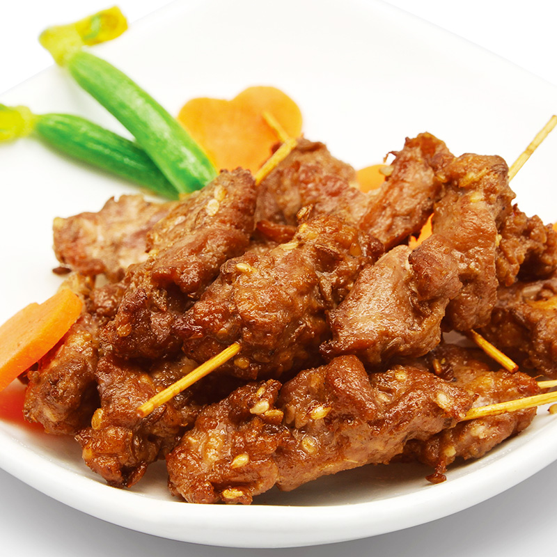 大庄园 香嫩羊肉串300g*5袋牙签肉烤串空气炸锅