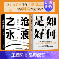 沧浪之水(新版) [正版]沧浪之水阎真作品6册套装 如何是好 我们把景仰忘记了 活着之上 曾在天涯 因为女人插图典藏版年