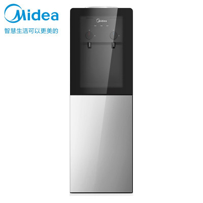 美的（Midea）饮水机家用桶装水立式办公饮水器制冷冰热两用双门防尘双门高端冰热型