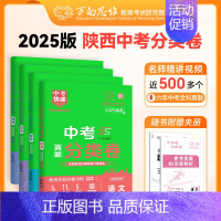 语文 陕西省 [正版]2025新版初中中考分类卷语文数学英语物理化学考前冲刺全国通用学习专项训练提升七八九年级