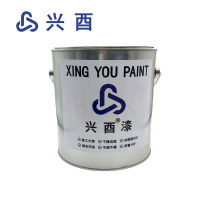 兴酉 醇酸调和漆 孔雀蓝色1kg 桶