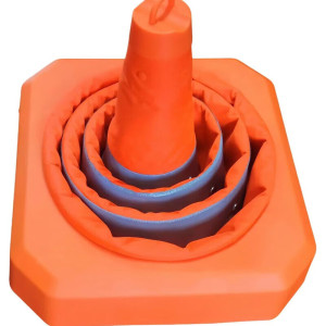 宙明 ZM-07 警示灯伸缩路锥(计价单位:盏)荧光橙