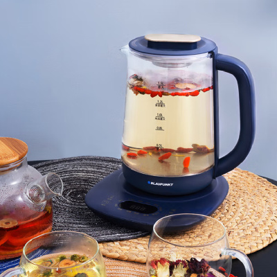 BLAUPUNKT 蓝宝养生壶家用煮茶器花茶壶 电水壶烧水壶保温恒温水壶 BP-YS606 养生壶 1.5L