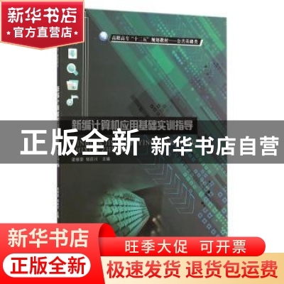 正版 新编计算机应用基础实训指导 梁修荣,邹庆川主编 西北工业