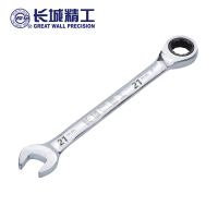 长城精工 棘轮两用扳手 两用开口梅花棘轮扳手 21mm 317621 1把