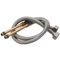 中谆云品 不锈钢编织软管尖头管 DN15*600mm 根