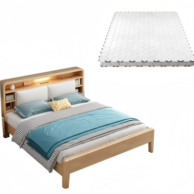 悦兴诚公寓床1800mm+5cm床垫组