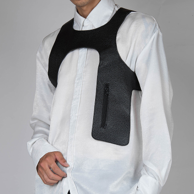 SUNTEK定制 原创潮牌战术机能马甲街头嘻哈bboy坎肩高街马夹街舞说唱演出背心马甲/背心