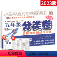 [数学]真题分类卷·升级版 小学四年级 [正版]2024百校联盟四五年级分类卷 全国版 小学毕业升学真题详解中学招生分班