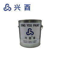 兴酉 聚氨酯耐油漆 黑色3KG 桶