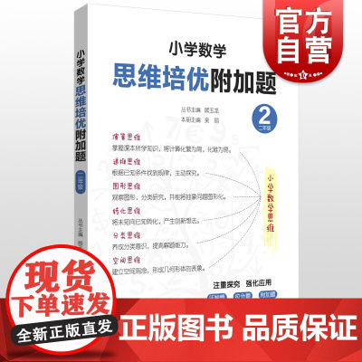小学数学思维培优附加题二年级 提高学生数学解题综合能力上海教育出版社顾亚龙