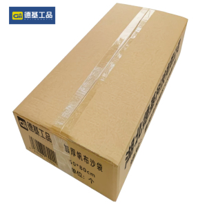 德基工品 加厚帆布沙袋 50*80cm 个