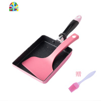 日式厚蛋烧玉子烧锅不粘锅专用煎锅煎鸡蛋卷方锅千层平底锅小 FENGHOU 加宽版送油刷专用铲颜色随机