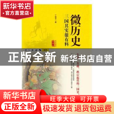 正版 微历史:三国其实很有料 丁振宇著 北京工业大学出版社 9787