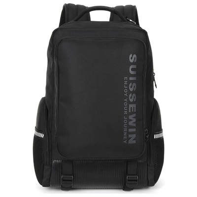 SUISSEWIN瑞士新款商务时尚休闲潮流多功能潮男双肩包SN99626