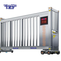 天虎 不锈钢电动伸缩门 304-SSM-09 米