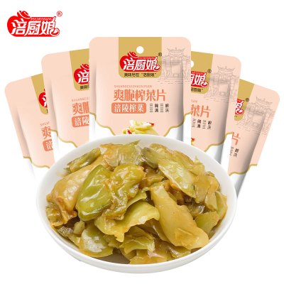 涪厨娘涪陵爽脆榨菜片62g*10包