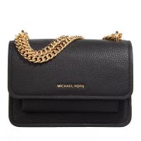 Michael Kors女款时尚休闲斜挎包 黑色皮革质感增添魅力与实用