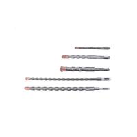 长鹿8*200mm冲击钻打钢筋穿过墙混凝土四坑方柄电锤钻头混凝土建工钻头