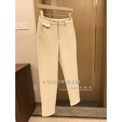 语娄信心推荐好西裤！微松显瘦~挺括不易皱,！直筒休闲裤子女春秋新款西裤