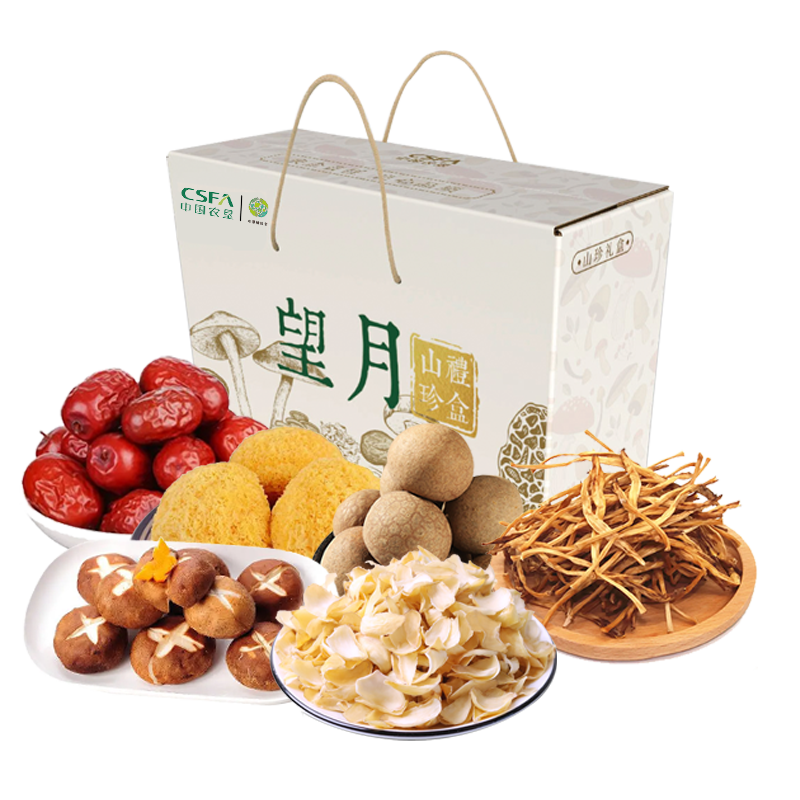 中垦飨味堂 山珍礼盒·望月 930g(盒)中国农垦出品