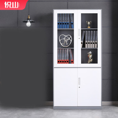 [悦山]文件柜 YSOA1FO01-06HTB 900×400×1850MM 冷轧钢板 台