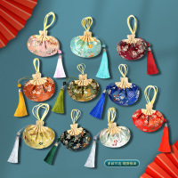 iChoice国风香囊古风驱蚊香包香囊锦囊车载挂件-艾草满包流苏款混色发货(起订量:10个装)