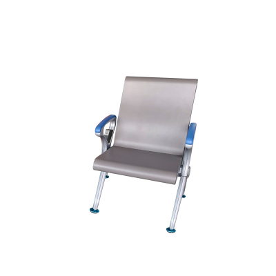 澳舒健新型设计可充电钢排椅皮垫医院候诊椅公共座椅机场椅等候椅输液椅SJ0084C一人位 1张
