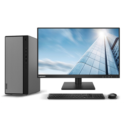 联想(Lenovo)天逸510Pro台式机商用办公家用娱乐电脑整机十代i5-104008G1T+256G23英寸显示器
