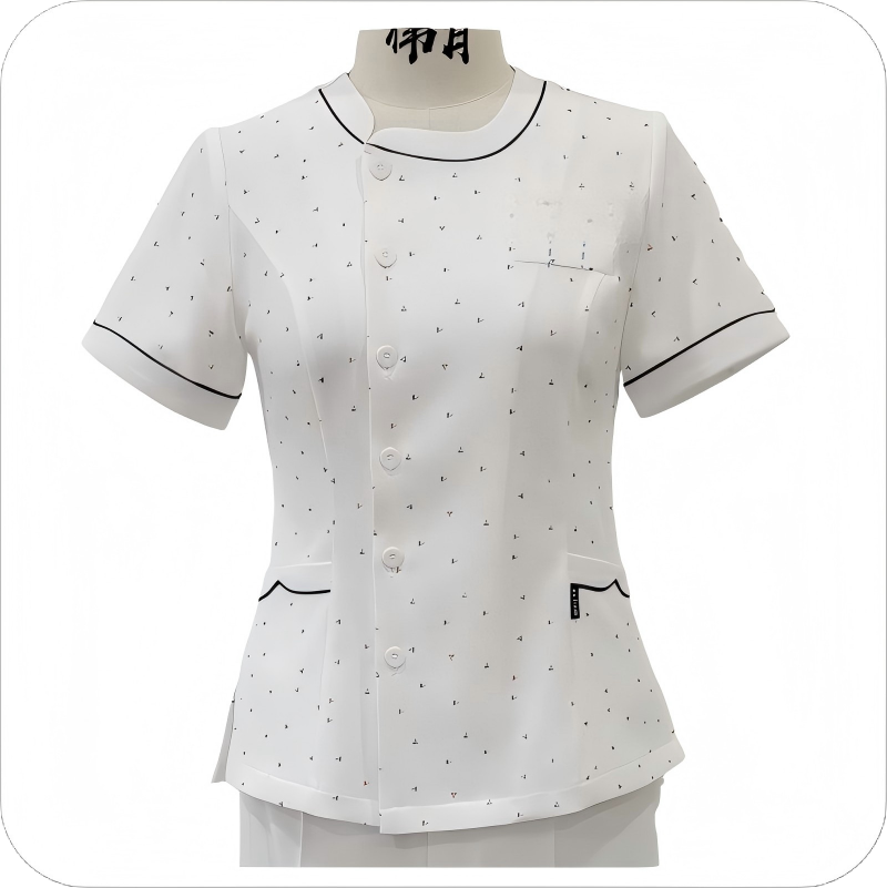 伟月护士服(夏)装-白花款